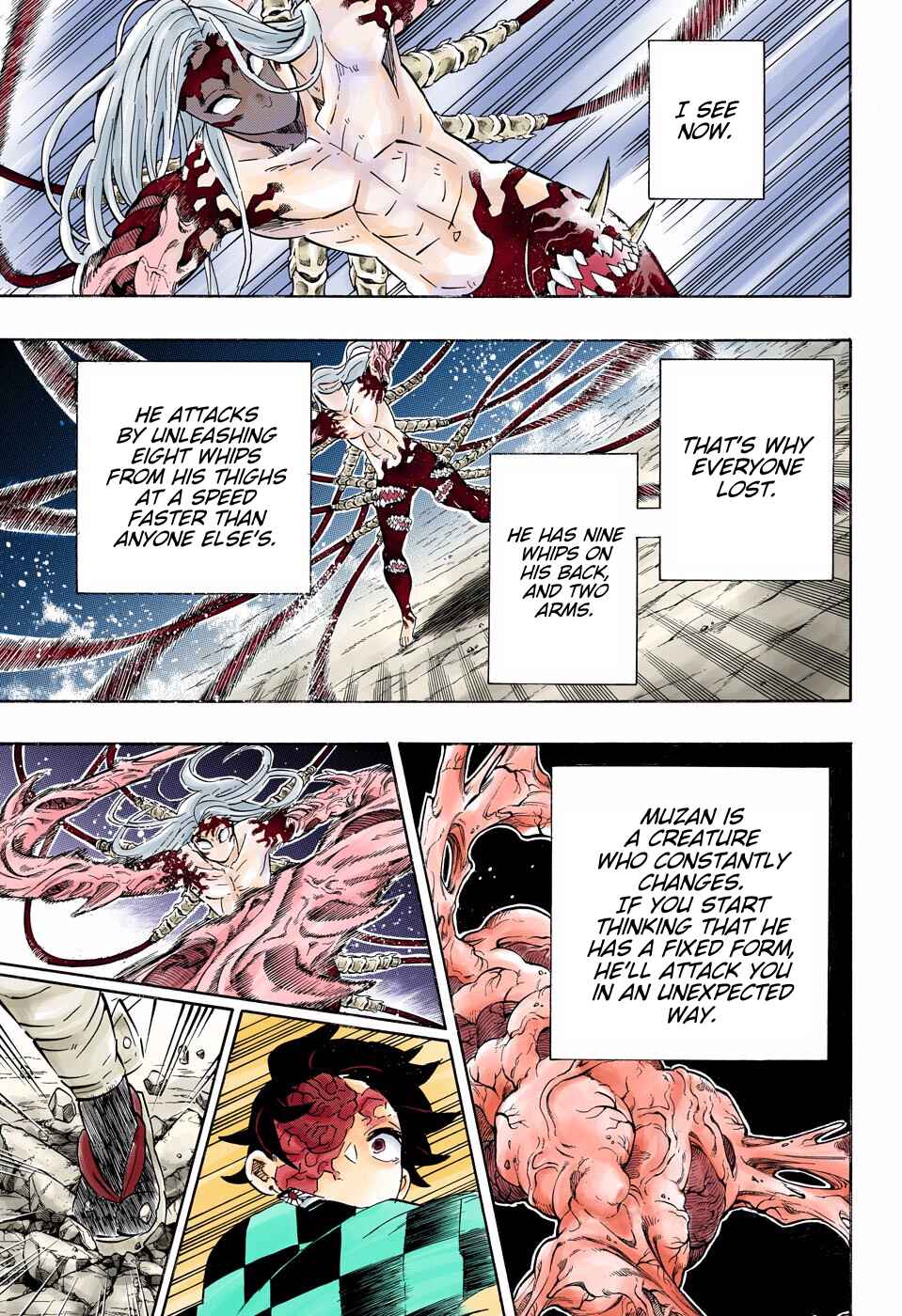 Page 17 Chapter 192 Demon Slayer: Kimetsu no Yaiba (Official Colored)