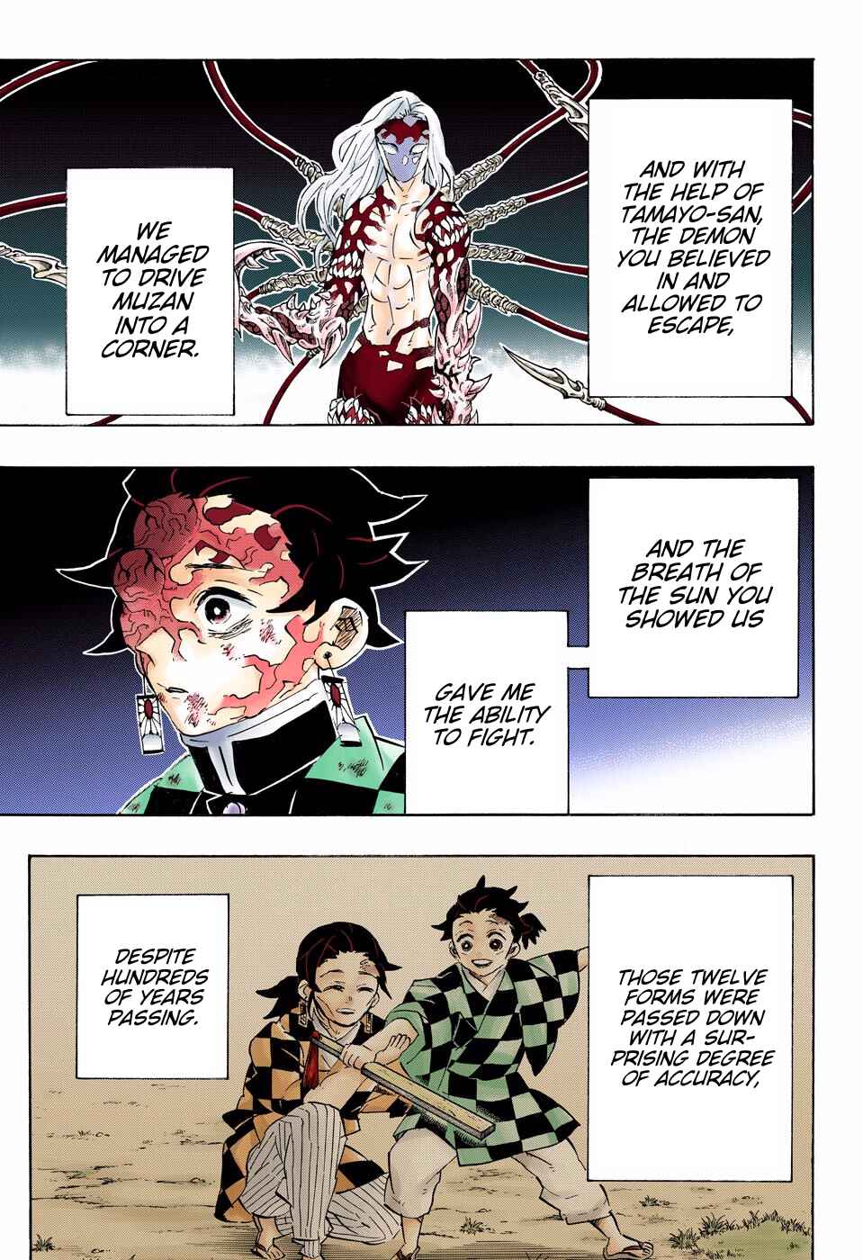 Page 7 Chapter 192 Demon Slayer: Kimetsu no Yaiba (Official Colored)