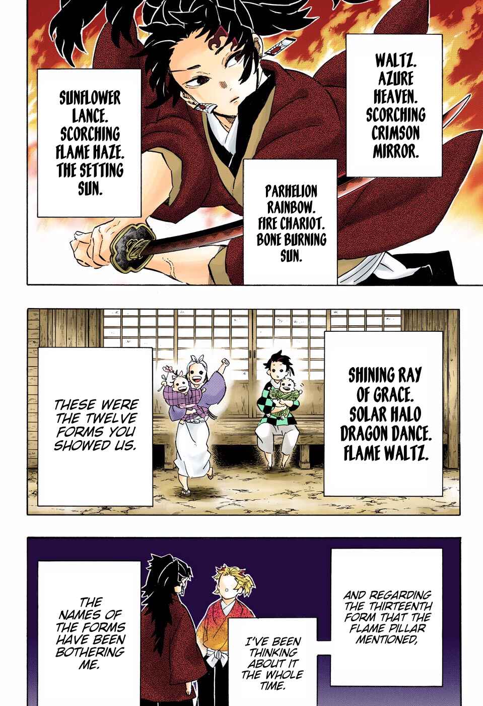 Page 8 Chapter 192 Demon Slayer: Kimetsu no Yaiba (Official Colored)