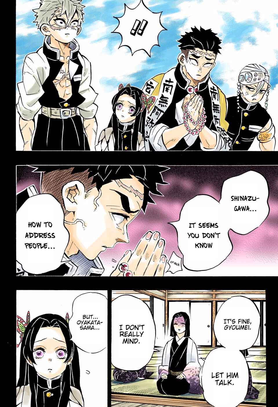 Page 10 Chapter 168 Demon Slayer: Kimetsu no Yaiba (Official Colored)