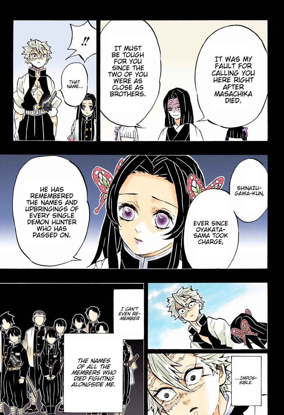 Page 15 Chapter 168 Demon Slayer: Kimetsu no Yaiba (Official Colored)