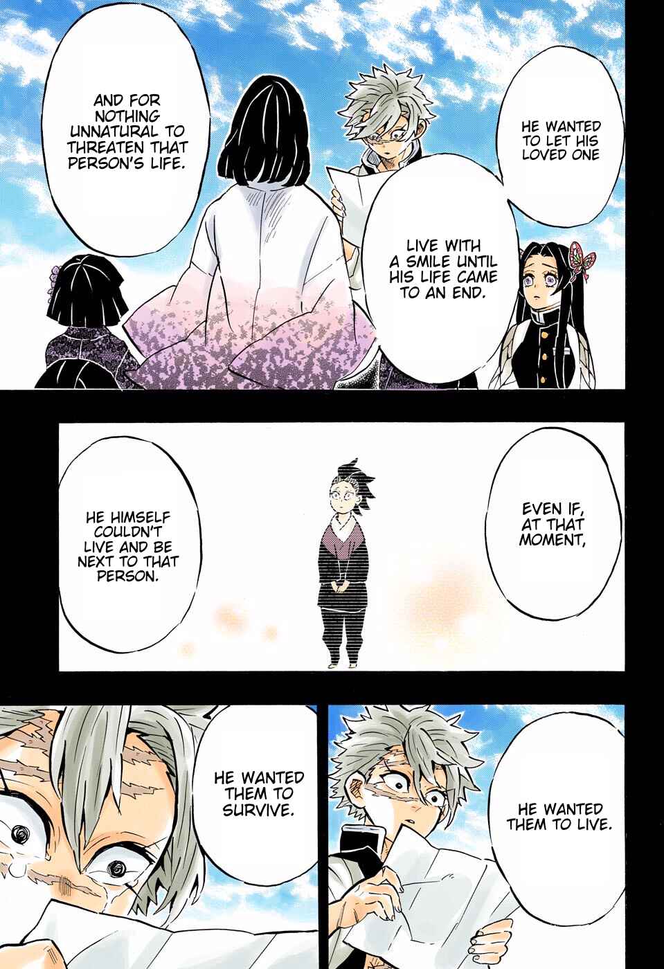 Page 17 Chapter 168 Demon Slayer: Kimetsu no Yaiba (Official Colored)