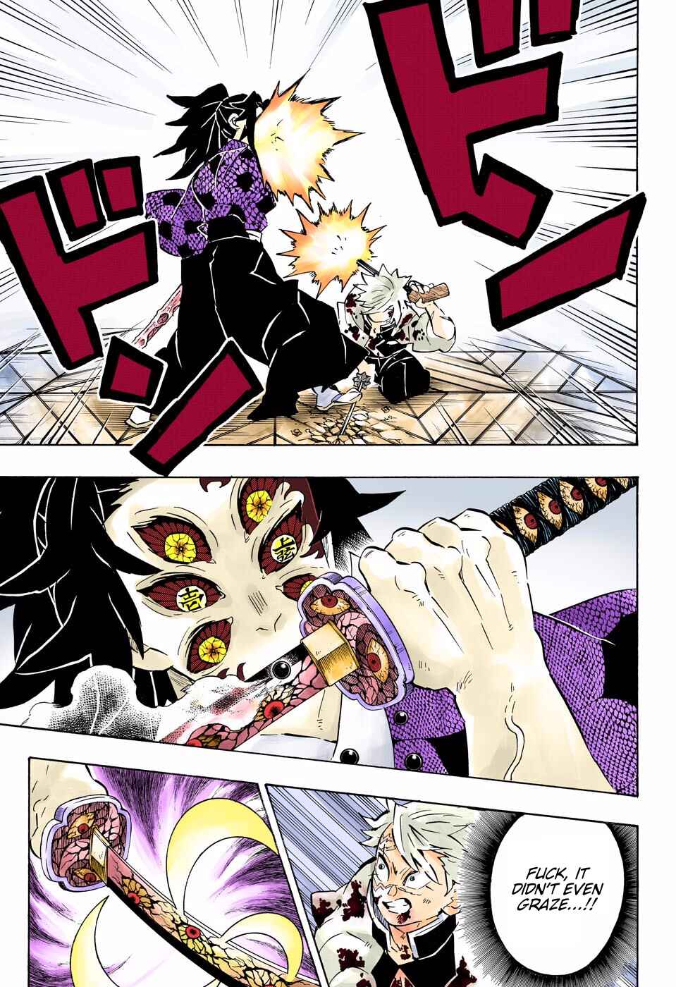 Page 19 Chapter 168 Demon Slayer: Kimetsu no Yaiba (Official Colored)