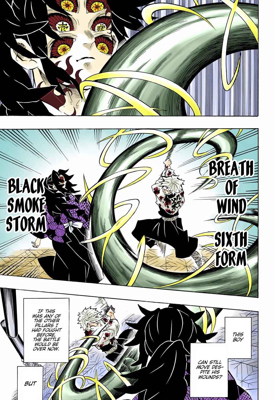 Page 5 Chapter 168 Demon Slayer: Kimetsu no Yaiba (Official Colored)