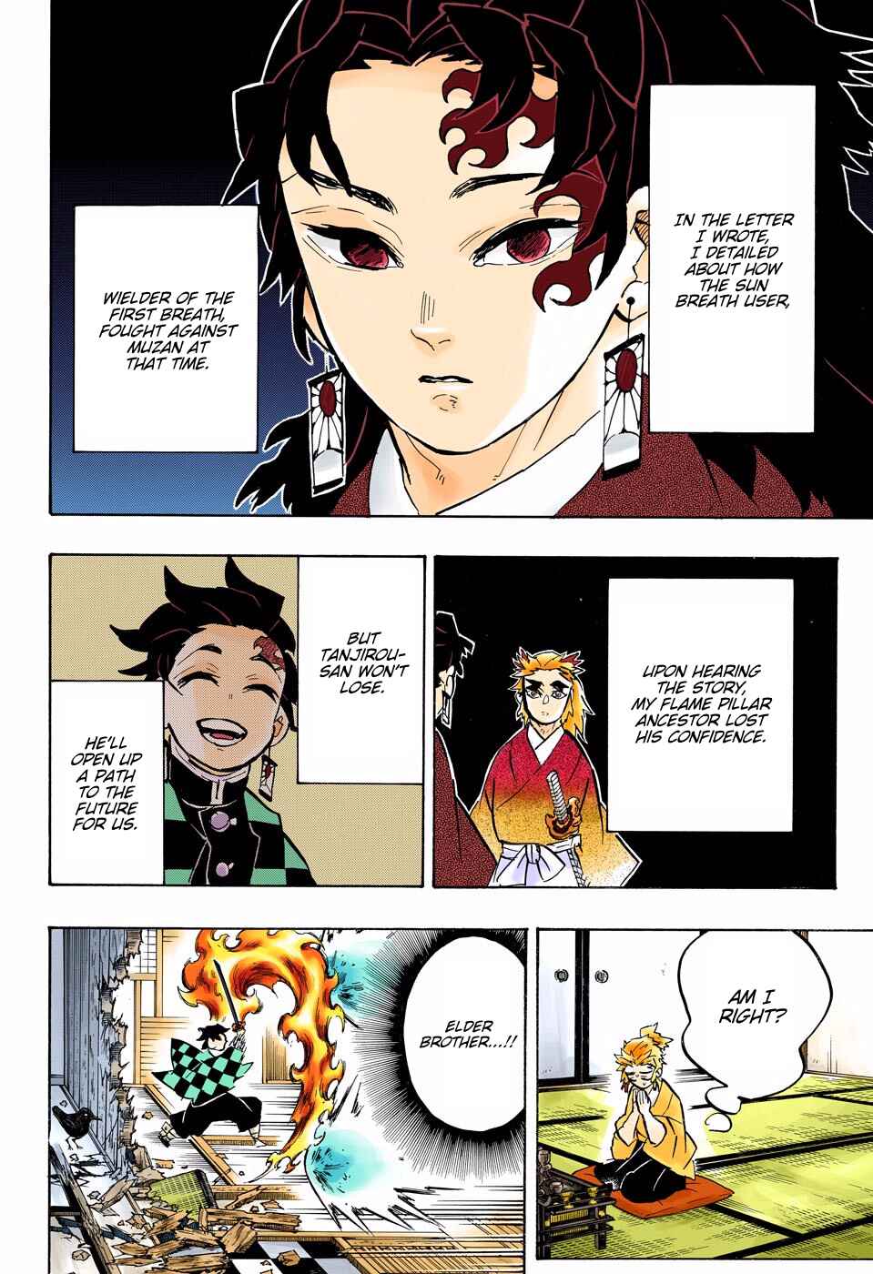 Page 14 Chapter 149 Demon Slayer: Kimetsu no Yaiba (Official Colored)