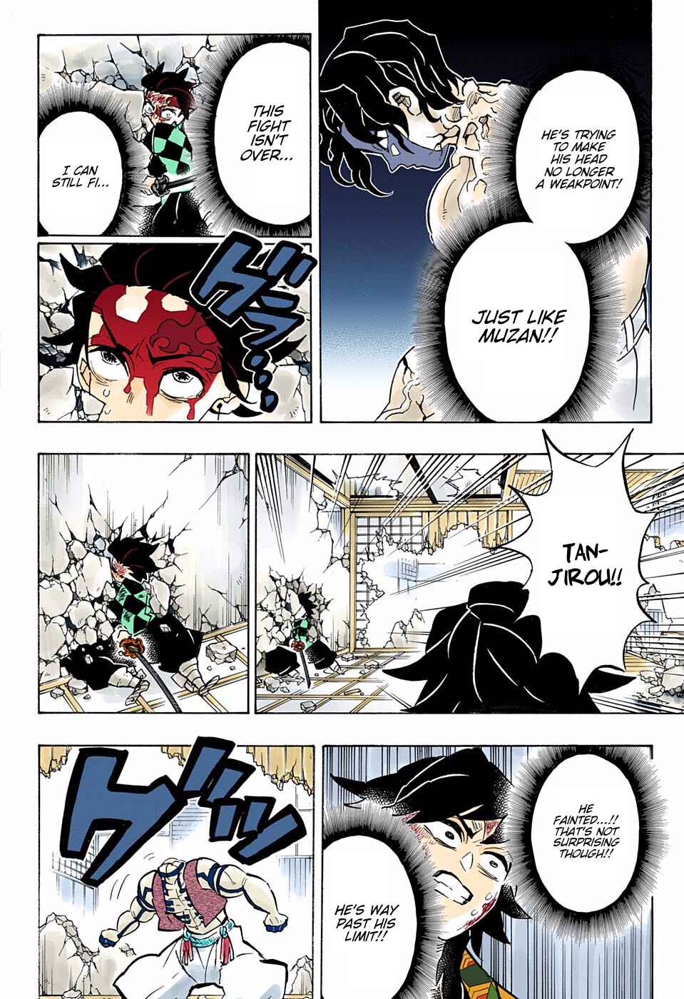 Page 14 Chapter 153 Demon Slayer: Kimetsu no Yaiba (Official Colored)