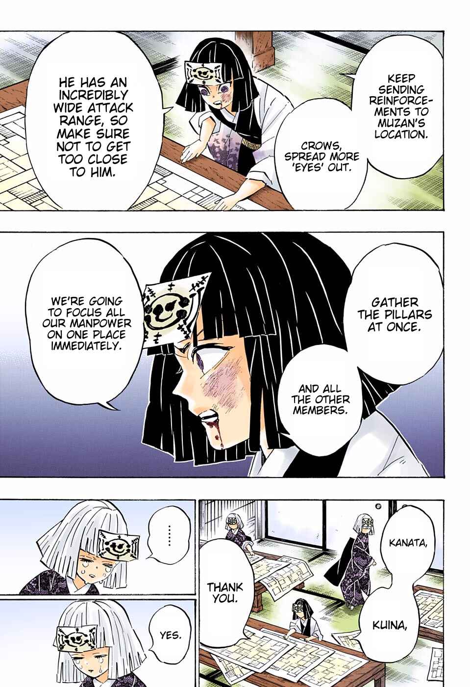 Page 5 Chapter 181 Demon Slayer: Kimetsu no Yaiba (Official Colored)