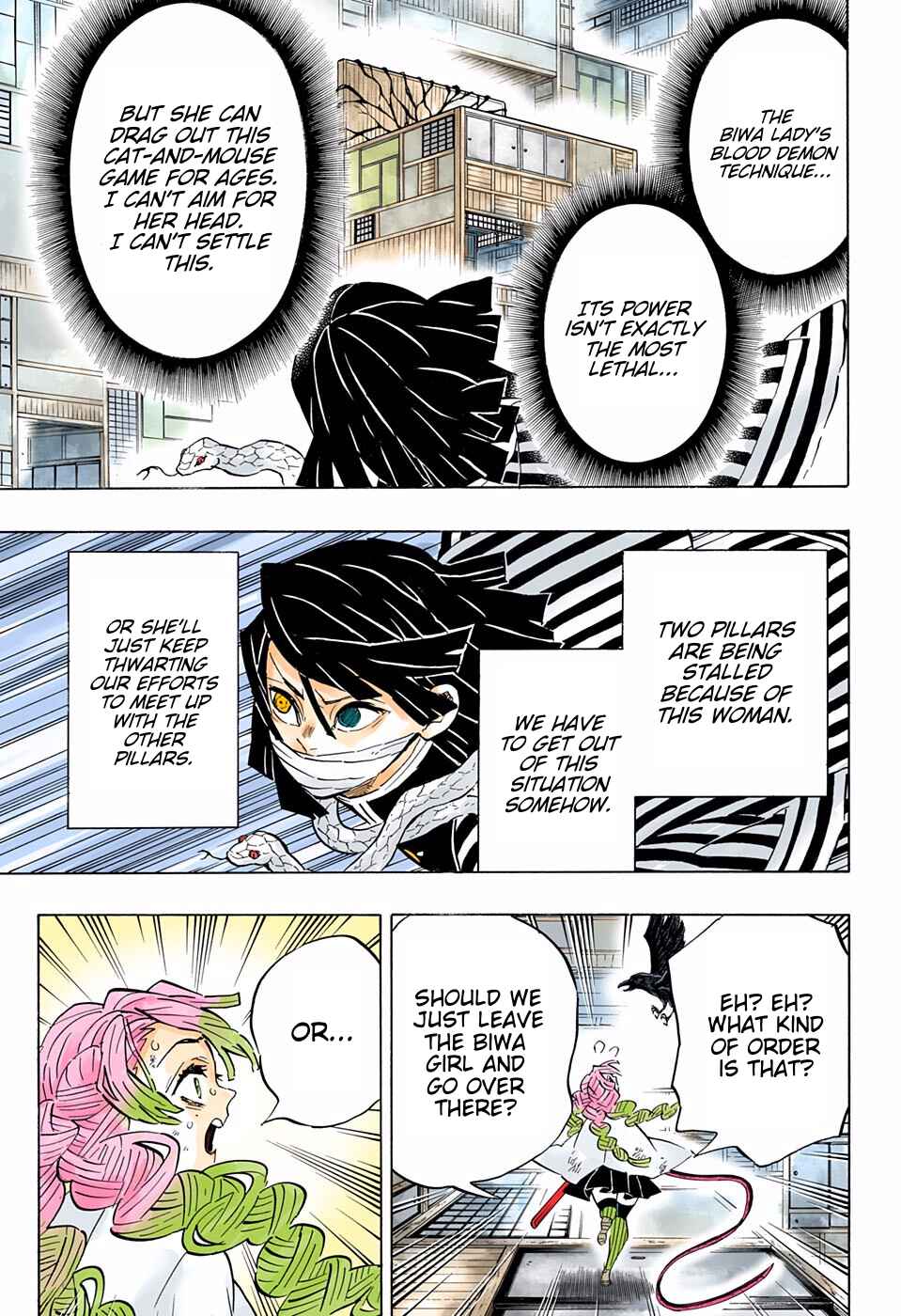 Page 7 Chapter 181 Demon Slayer: Kimetsu no Yaiba (Official Colored)