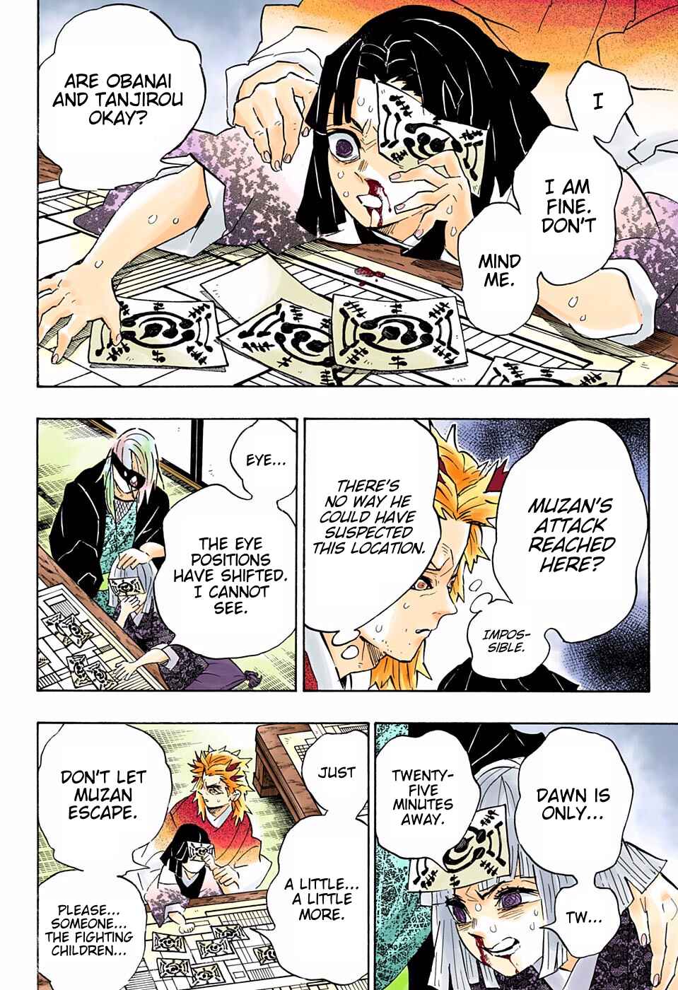 Page 7 Chapter 197 Demon Slayer: Kimetsu no Yaiba (Official Colored)