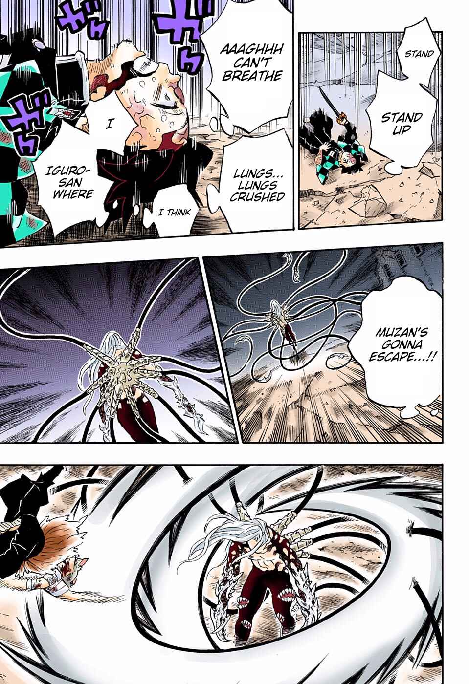 Page 8 Chapter 197 Demon Slayer: Kimetsu no Yaiba (Official Colored)