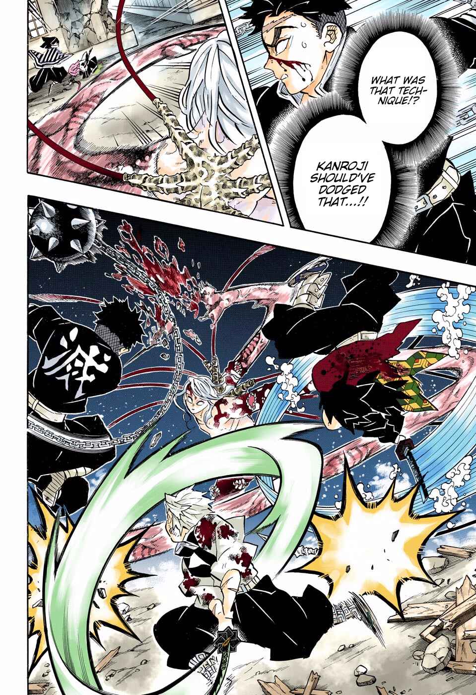 Page 6 Chapter 188 Demon Slayer: Kimetsu no Yaiba (Official Colored)