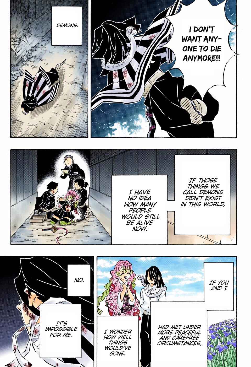 Page 9 Chapter 188 Demon Slayer: Kimetsu no Yaiba (Official Colored)