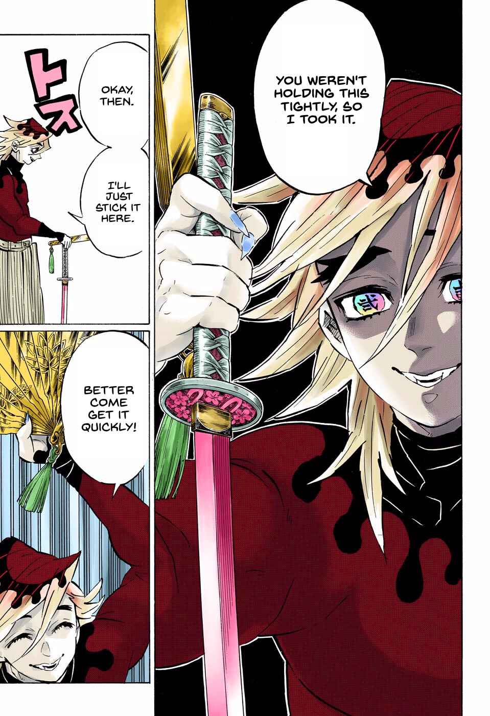 Page 15 Chapter 158 Demon Slayer: Kimetsu no Yaiba (Official Colored)