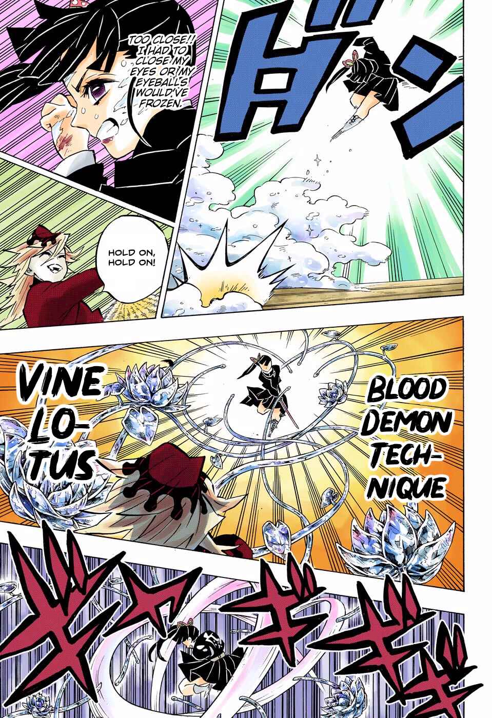 Page 9 Chapter 158 Demon Slayer: Kimetsu no Yaiba (Official Colored)