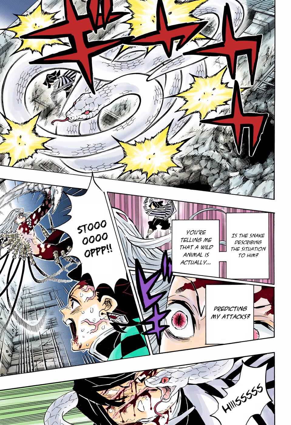 Page 15 Chapter 194 Demon Slayer: Kimetsu no Yaiba (Official Colored)