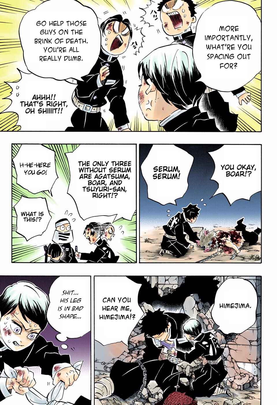 Page 3 Chapter 194 Demon Slayer: Kimetsu no Yaiba (Official Colored)