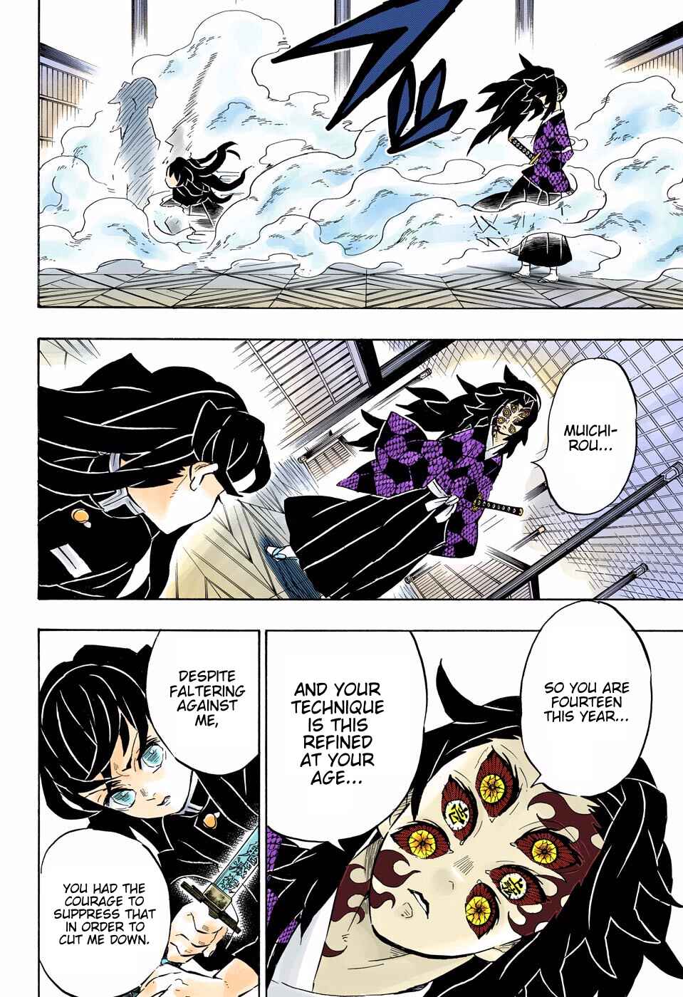 Page 10 Chapter 165 Demon Slayer: Kimetsu no Yaiba (Official Colored)