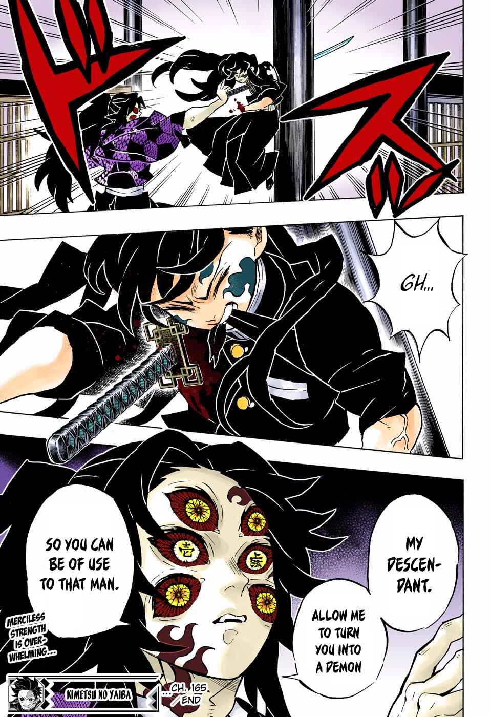 Page 18 Chapter 165 Demon Slayer: Kimetsu no Yaiba (Official Colored)