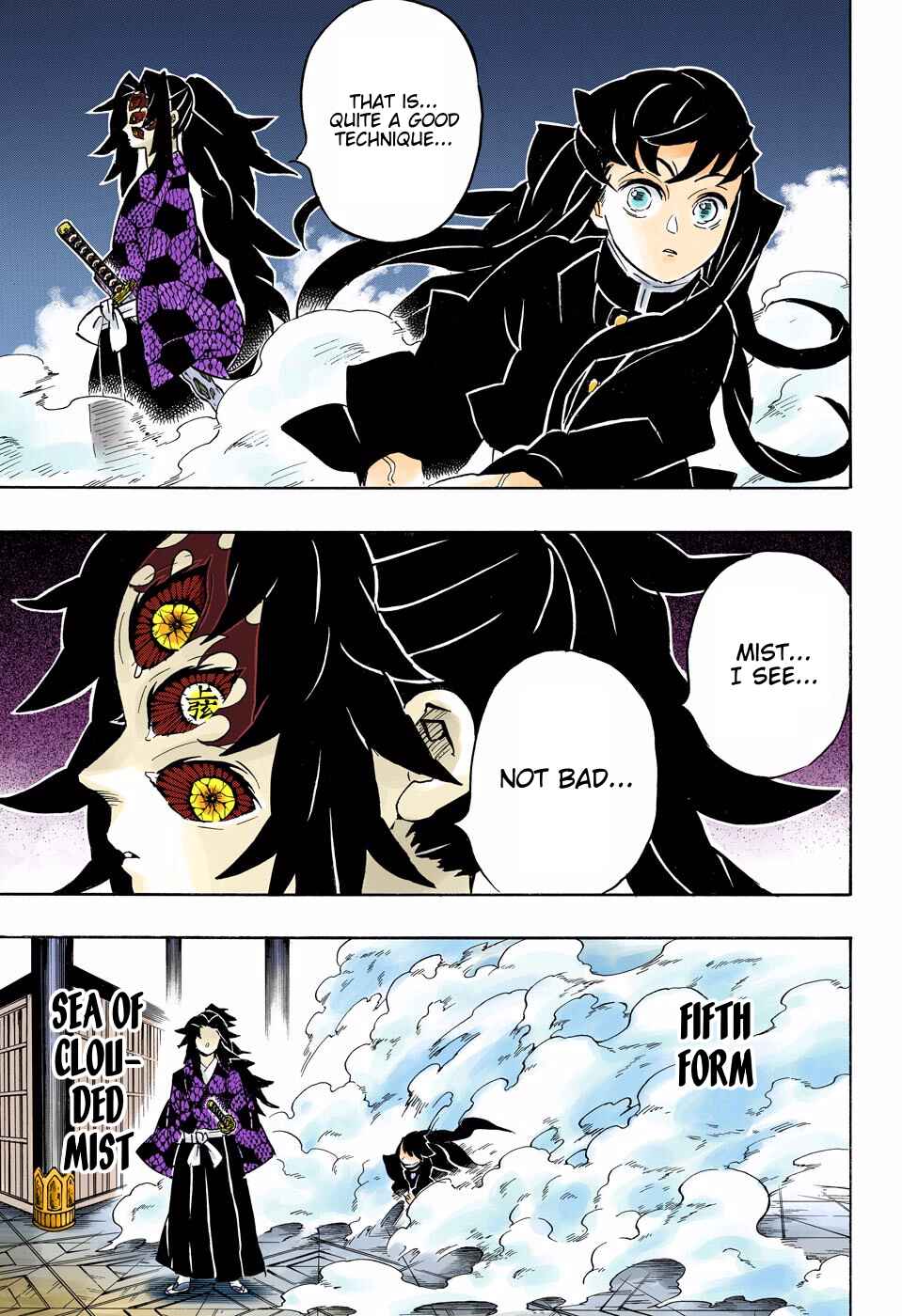 Page 9 Chapter 165 Demon Slayer: Kimetsu no Yaiba (Official Colored)