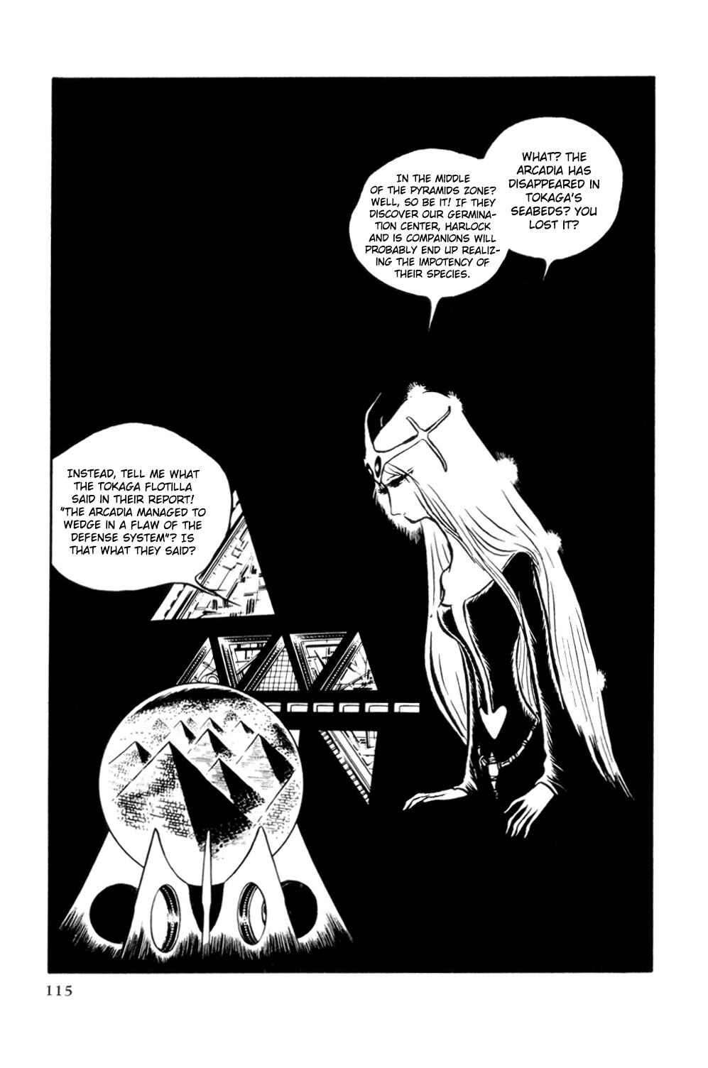 Page 105 Chapter Unknown_d0d1 Space Pirate Captain Harlock