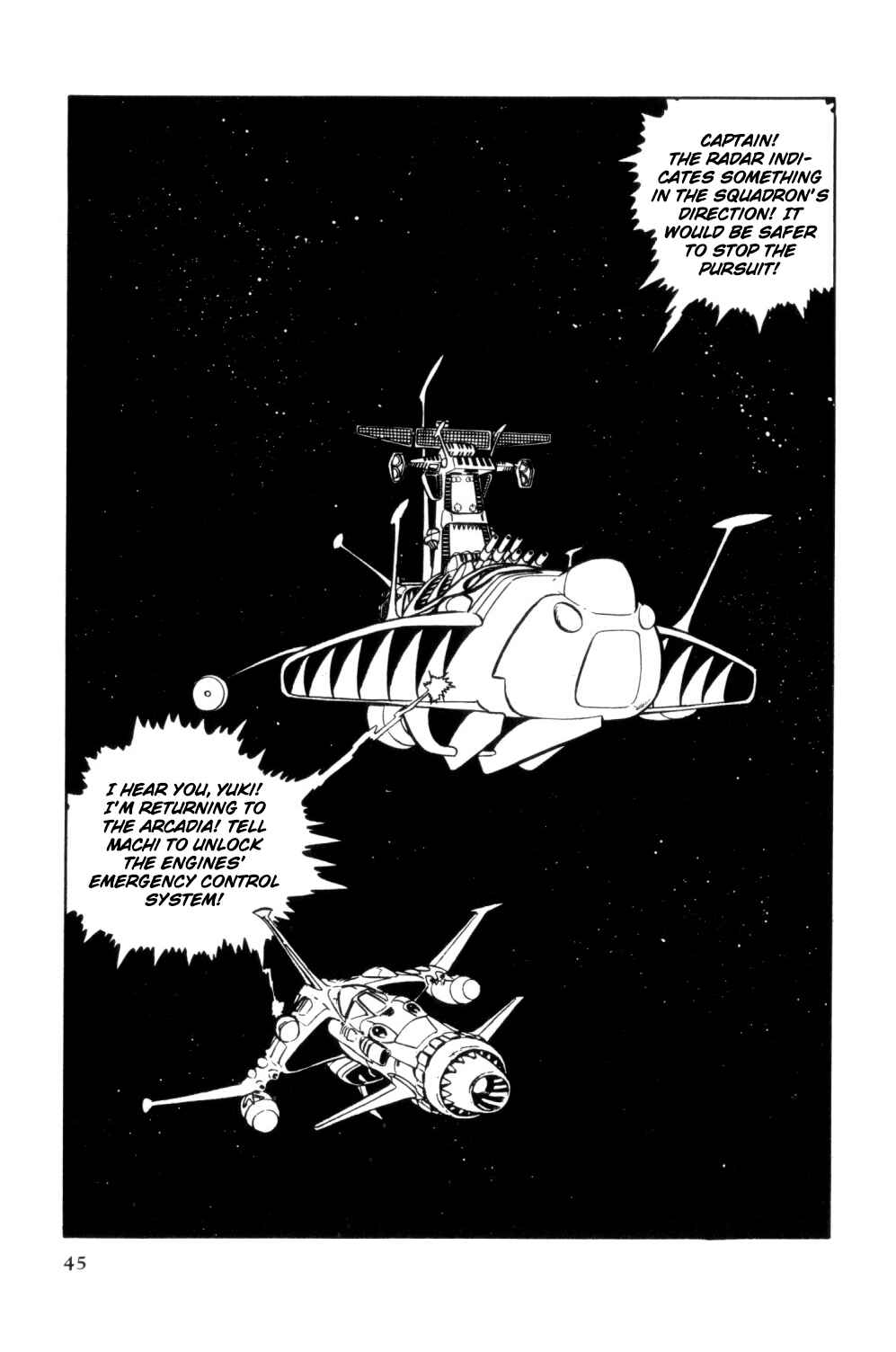 Page 46 Chapter Unknown_d0d1 Space Pirate Captain Harlock