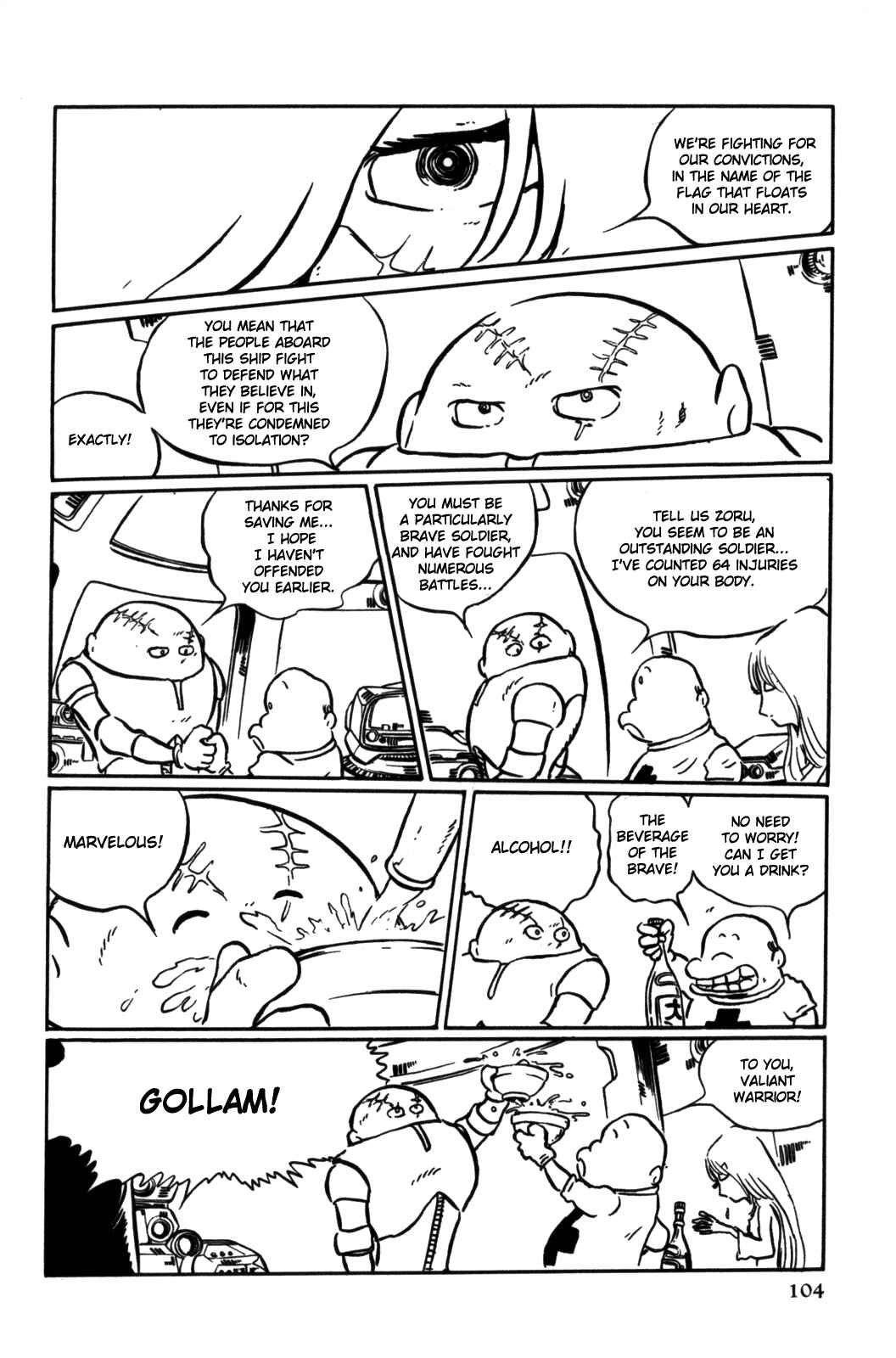 Page 109 Chapter Unknown_d244 Space Pirate Captain Harlock