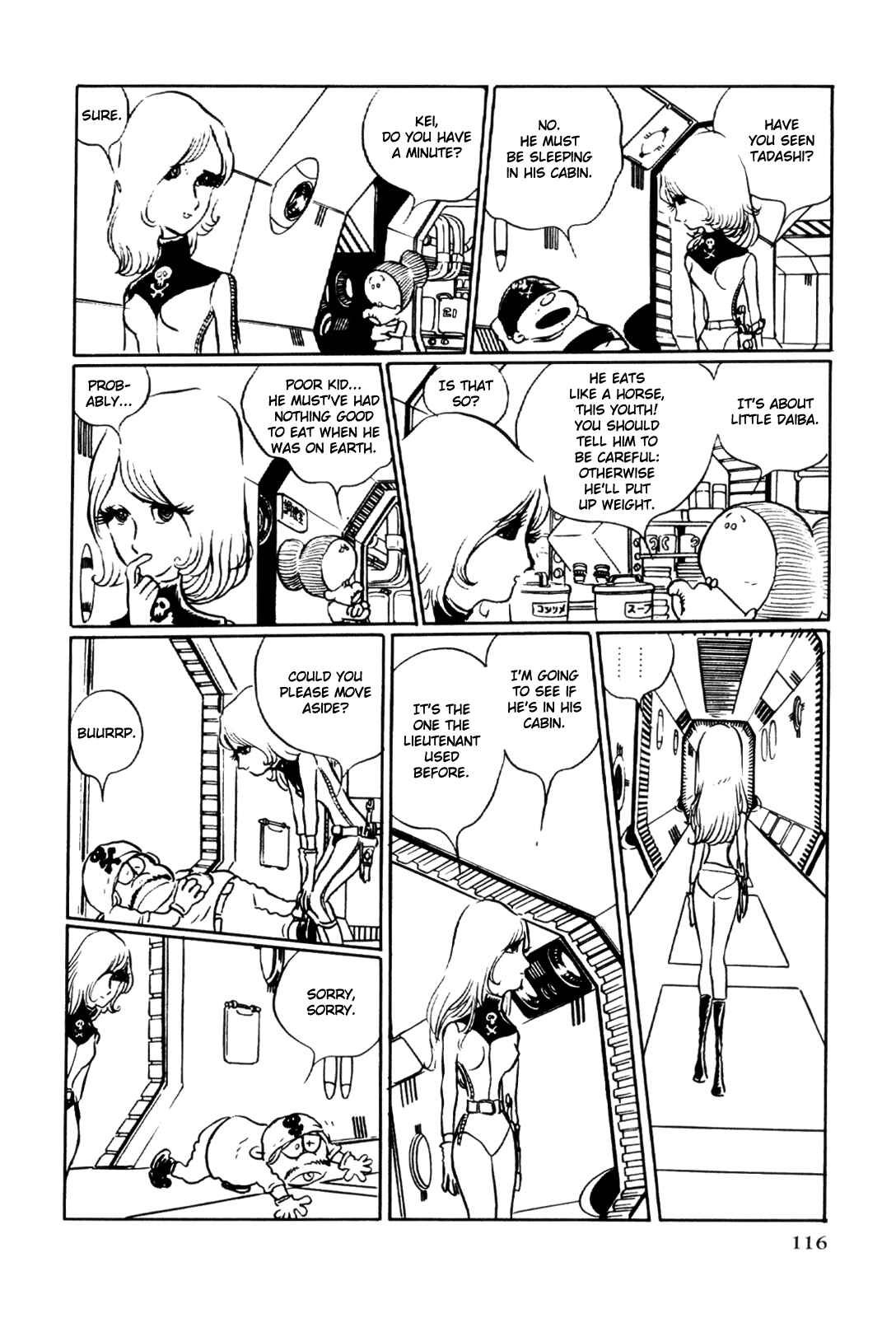 Page 116 Chapter Unknown_5e34 Space Pirate Captain Harlock