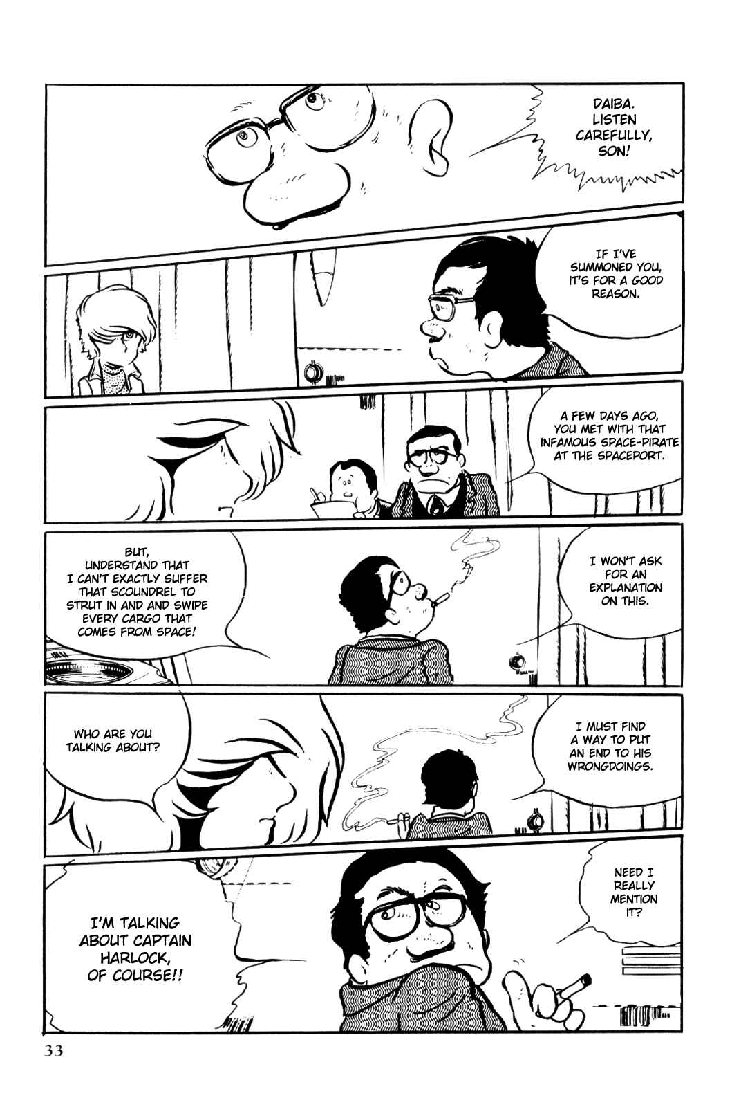 Page 37 Chapter Unknown_5e34 Space Pirate Captain Harlock