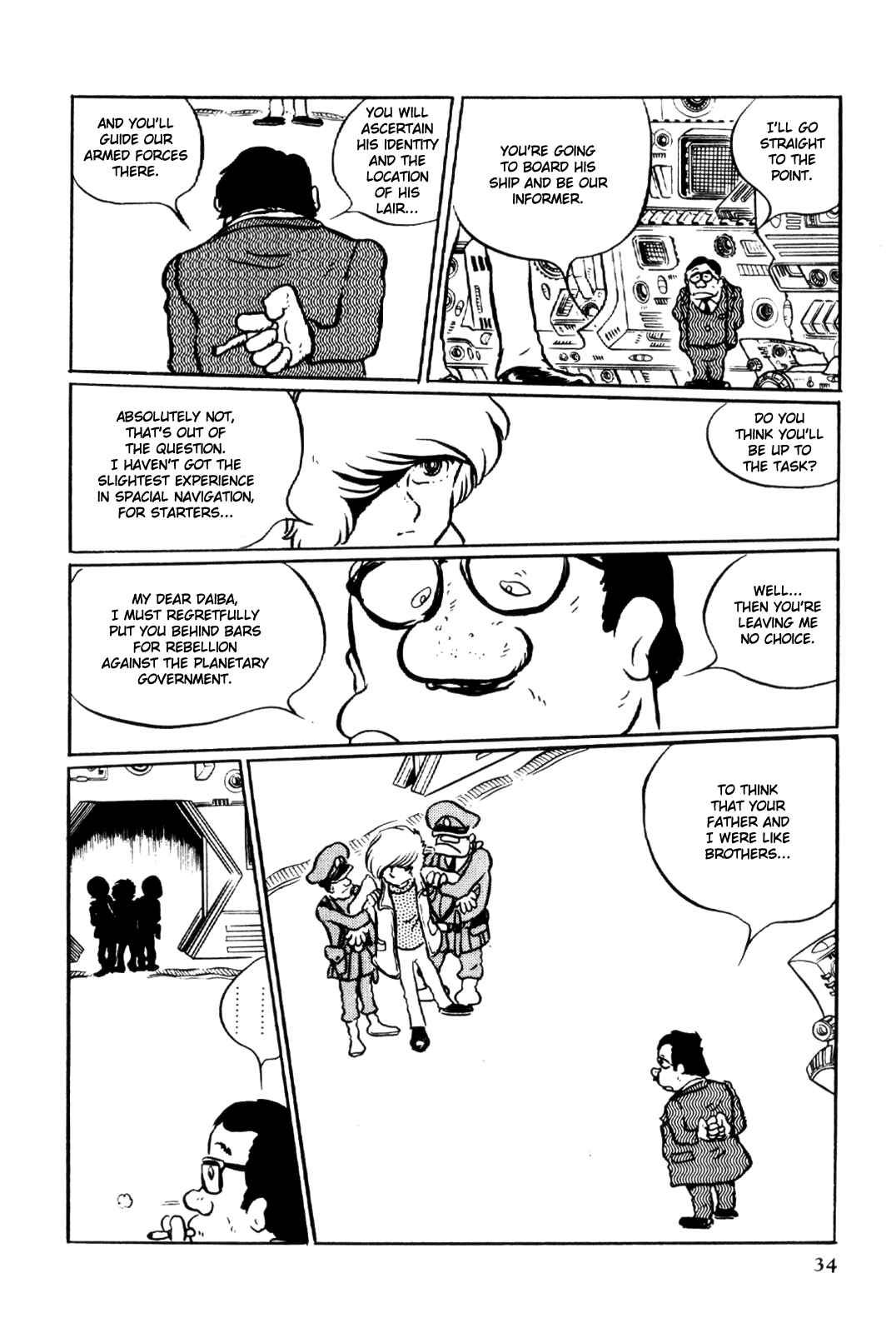 Page 38 Chapter Unknown_5e34 Space Pirate Captain Harlock
