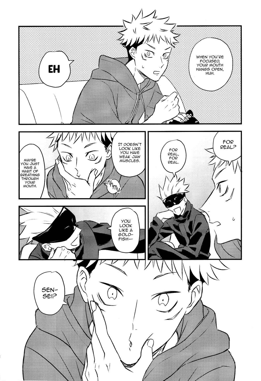 Page 10 Chapter Unknown_6d01 Jujutsu Kaisen - Kimi wo Norowaba, (Doujinshi)