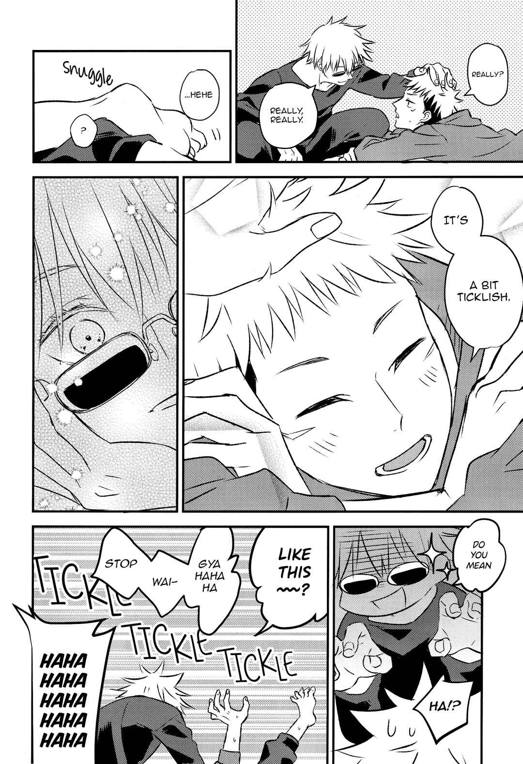 Page 14 Chapter Unknown_6d01 Jujutsu Kaisen - Kimi wo Norowaba, (Doujinshi)