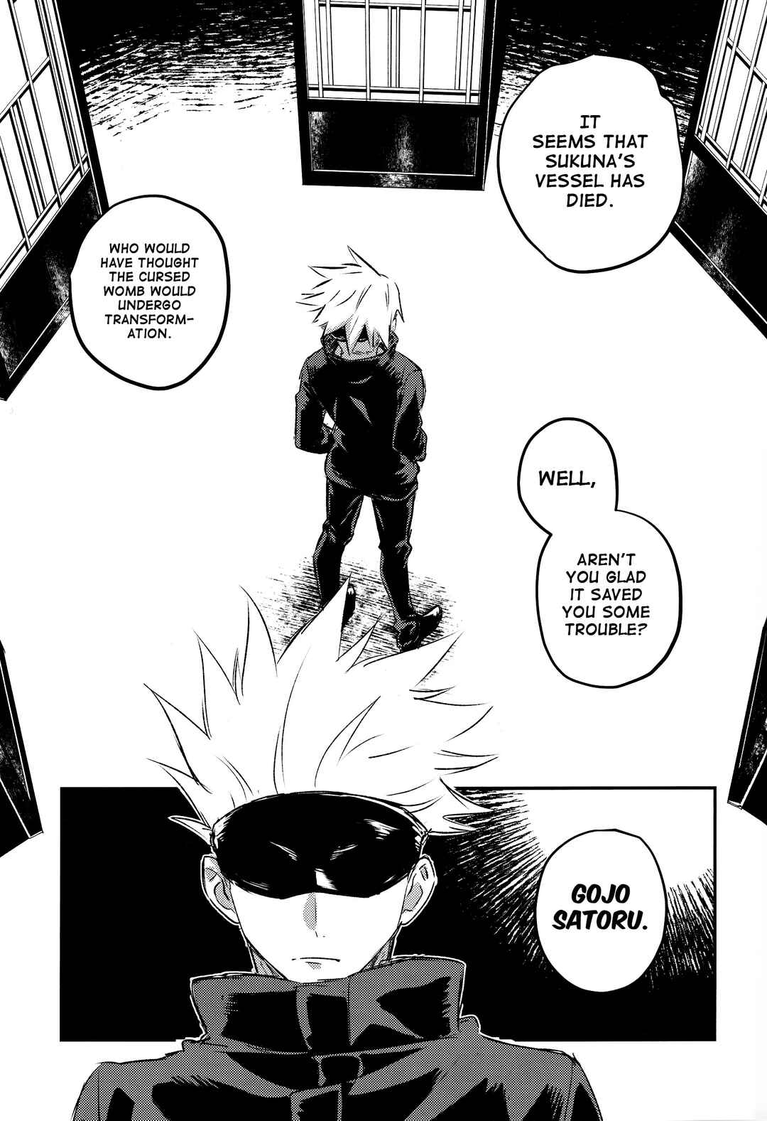 Page 5 Chapter Unknown_6d01 Jujutsu Kaisen - Kimi wo Norowaba, (Doujinshi)