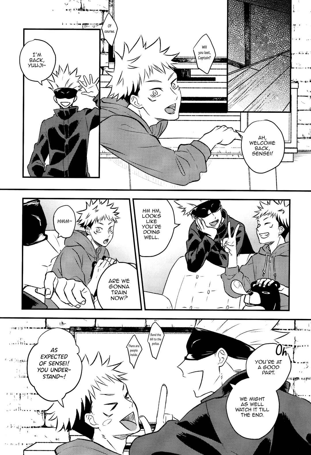 Page 8 Chapter Unknown_6d01 Jujutsu Kaisen - Kimi wo Norowaba, (Doujinshi)