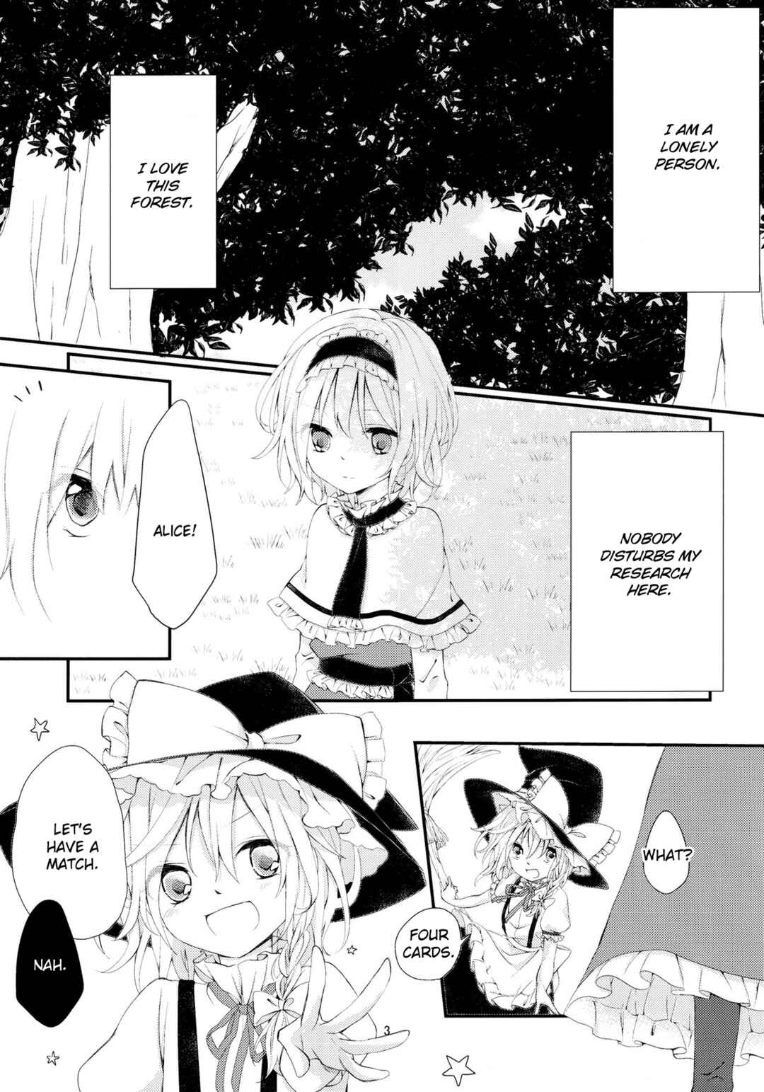 Page 4 Chapter Unknown_d332 Touhou - Suki na Hito wa Mahoutsukai (Doujinshi)