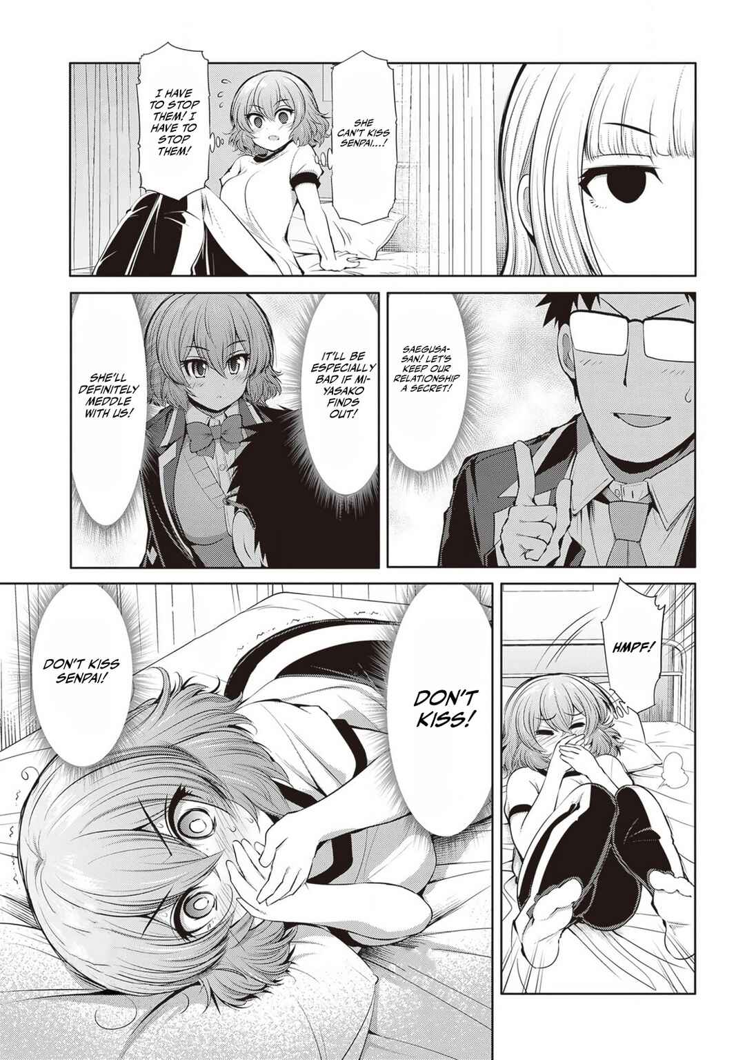Page 13 Chapter 7 Saegusa-san wa Megane-senpai to Koi wo Egaku