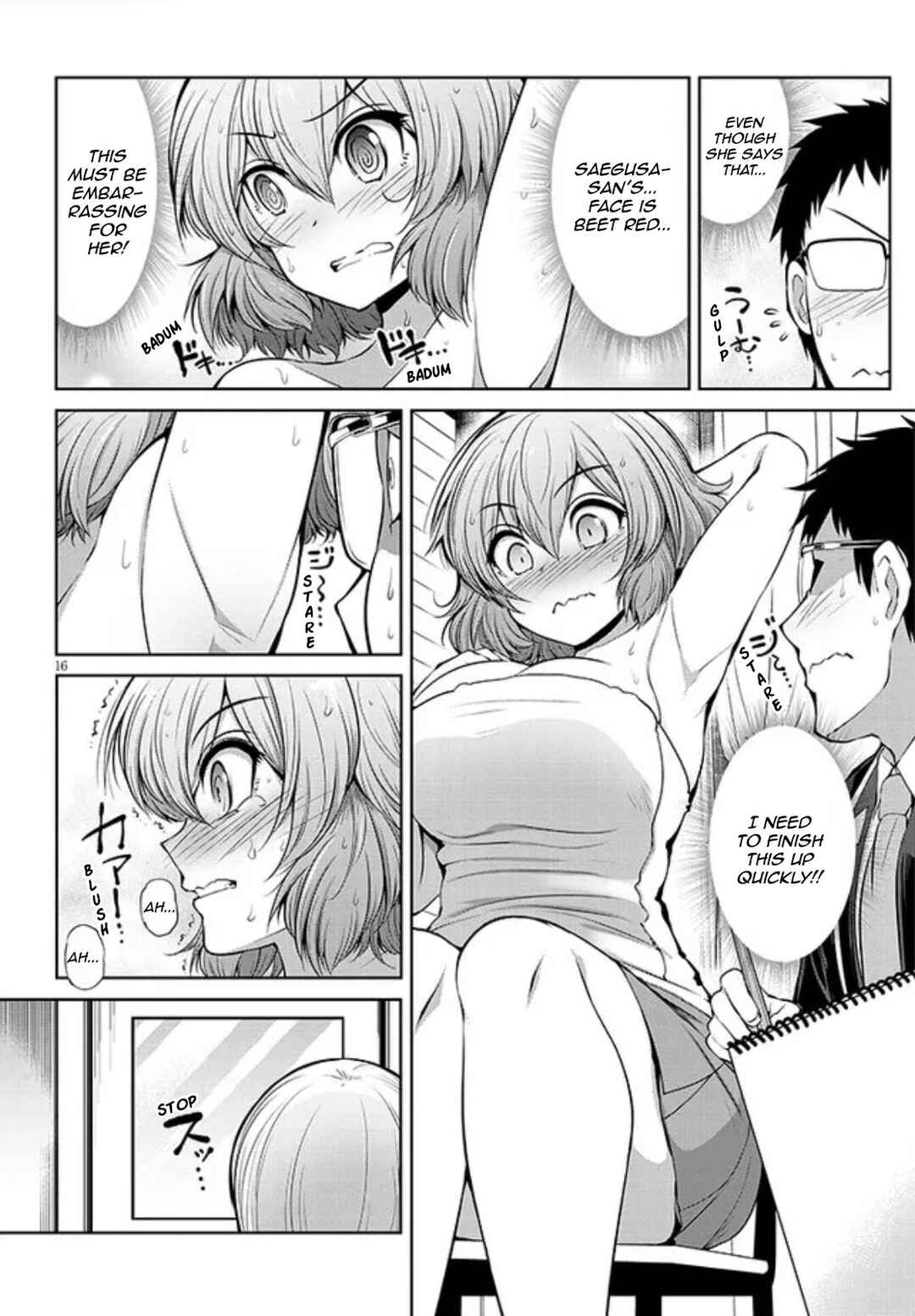 Page 16 Chapter 3 Saegusa-san wa Megane-senpai to Koi wo Egaku