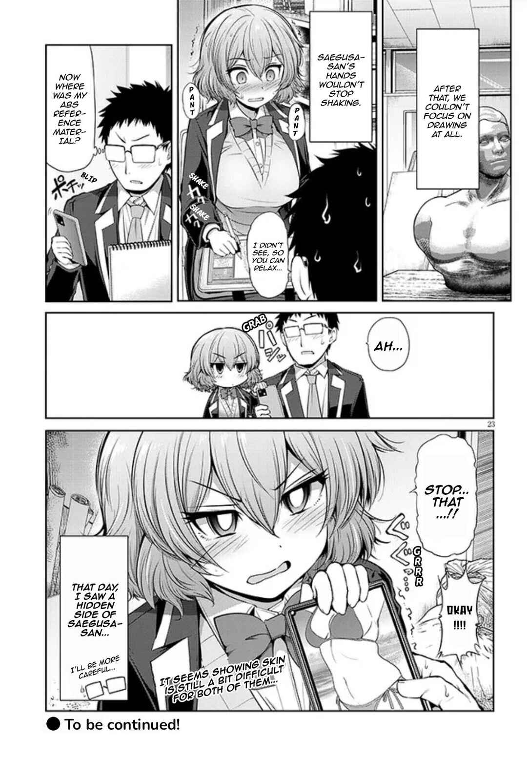 Page 23 Chapter 3 Saegusa-san wa Megane-senpai to Koi wo Egaku