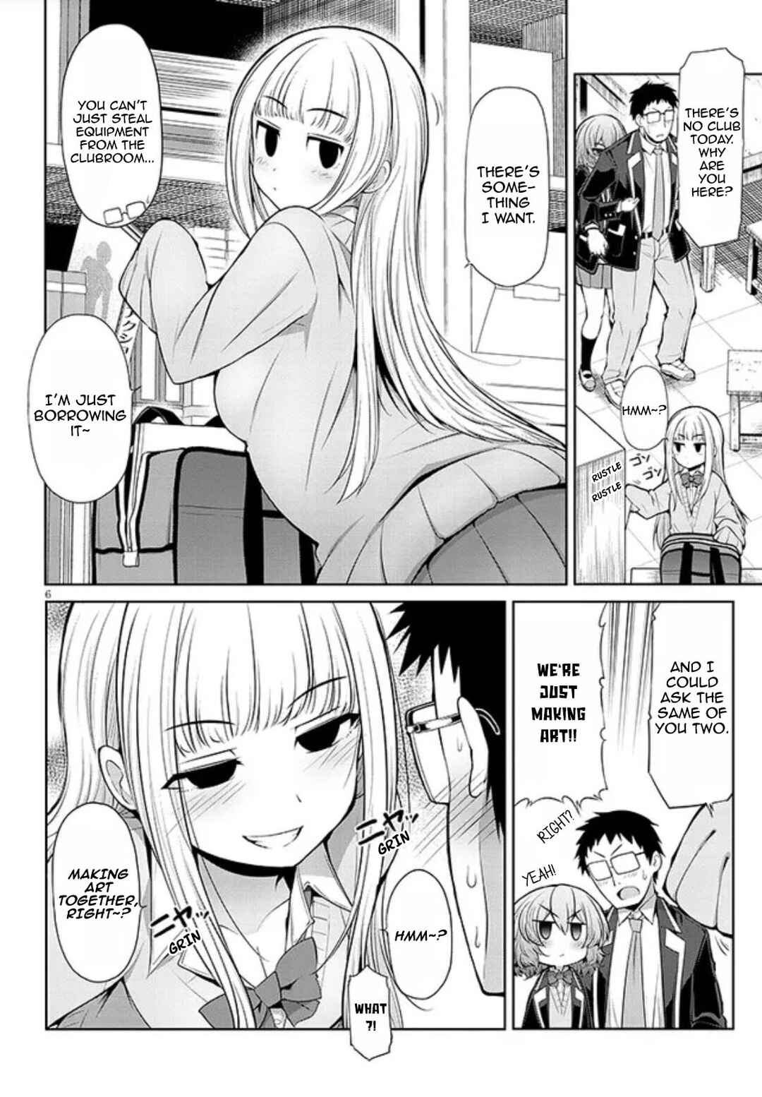 Page 6 Chapter 3 Saegusa-san wa Megane-senpai to Koi wo Egaku