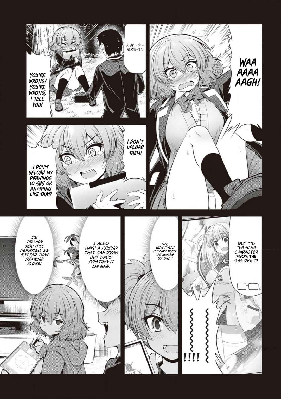 Page 9 Chapter 6 Saegusa-san wa Megane-senpai to Koi wo Egaku