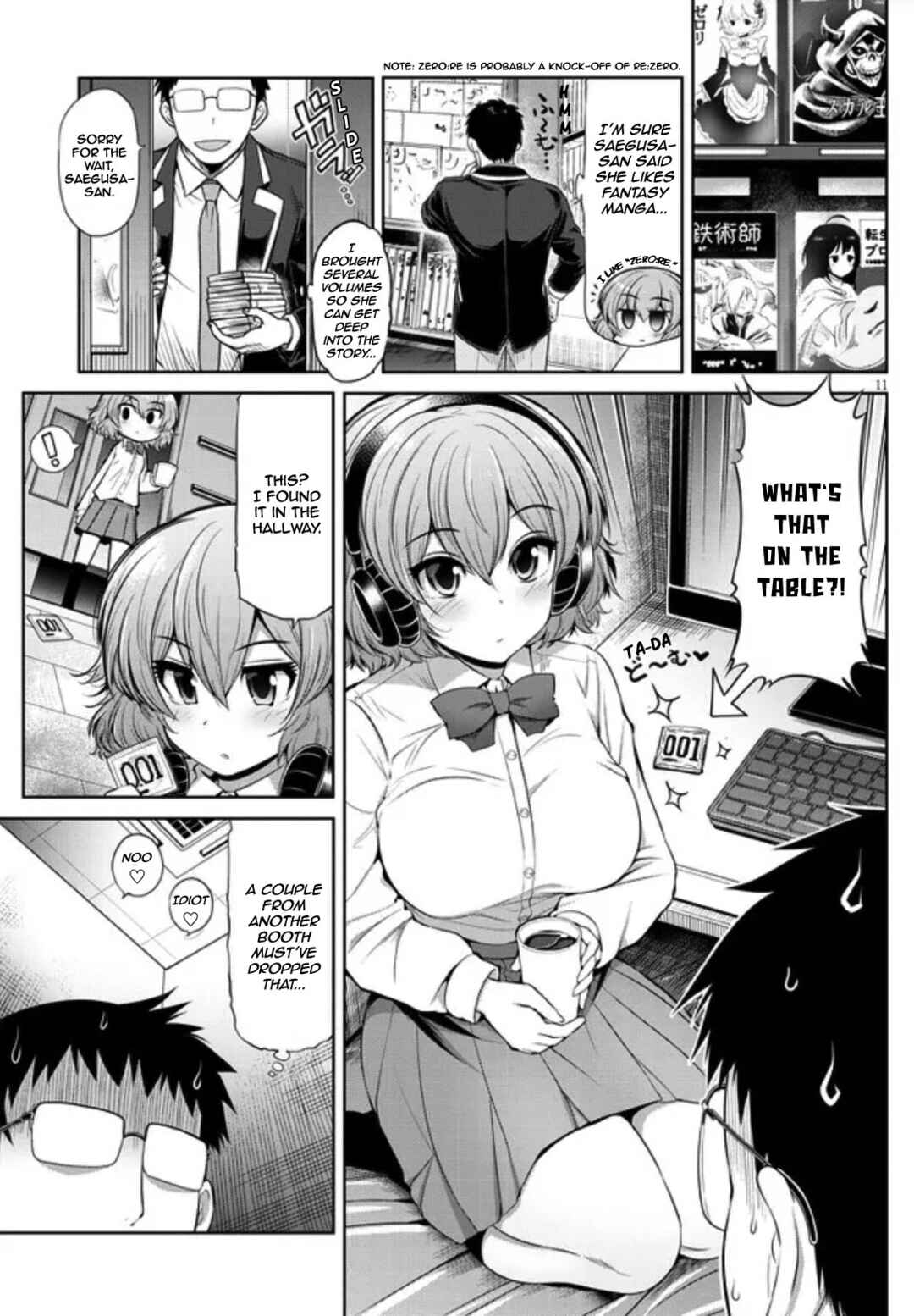 Page 11 Chapter 2 Saegusa-san wa Megane-senpai to Koi wo Egaku