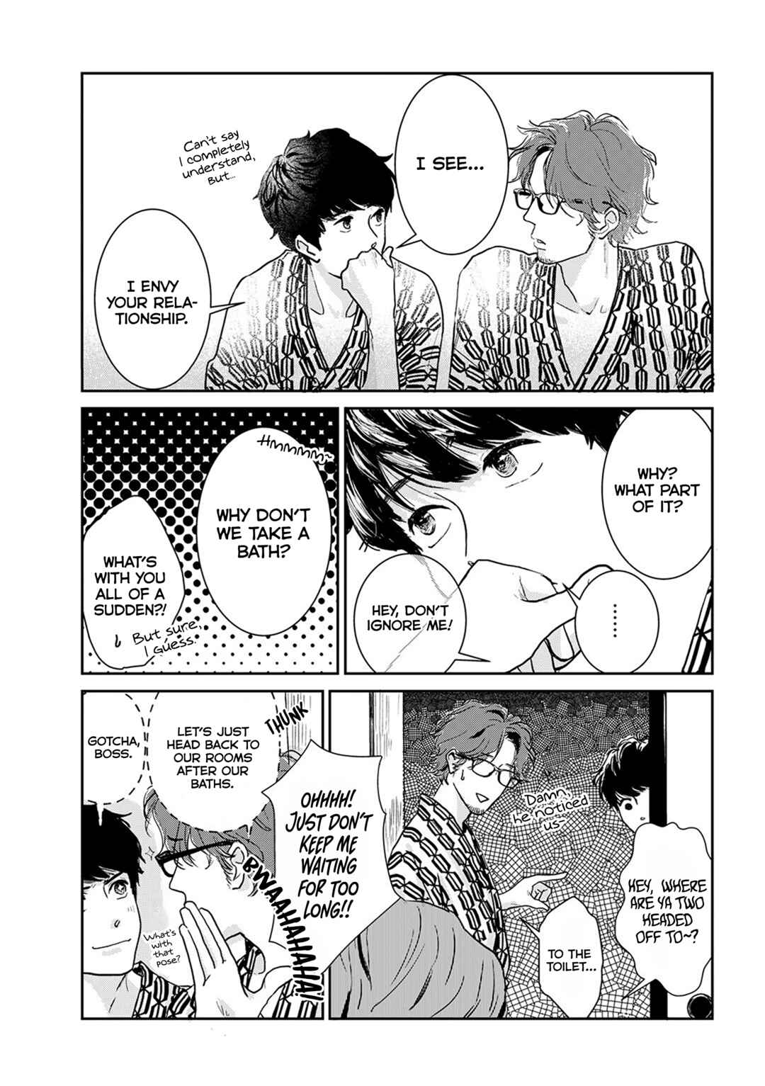 Page 13 Chapter 9.4 Me no Doku Sugiru Shokuba no Futari