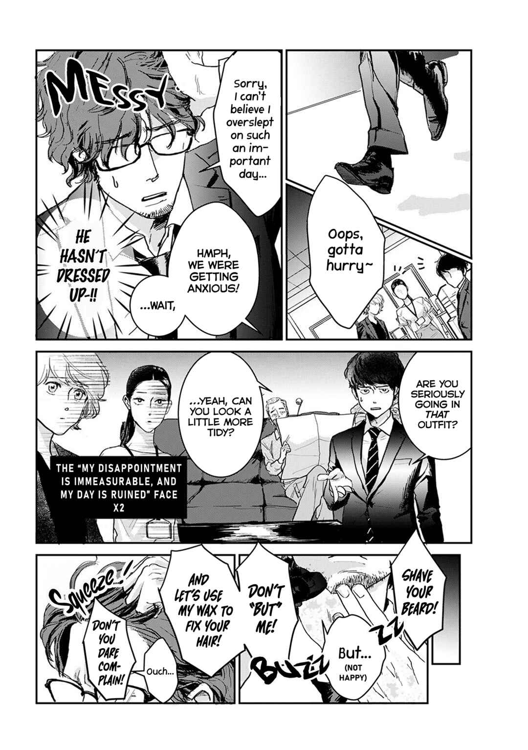 Page 4 Chapter 5 Me no Doku Sugiru Shokuba no Futari