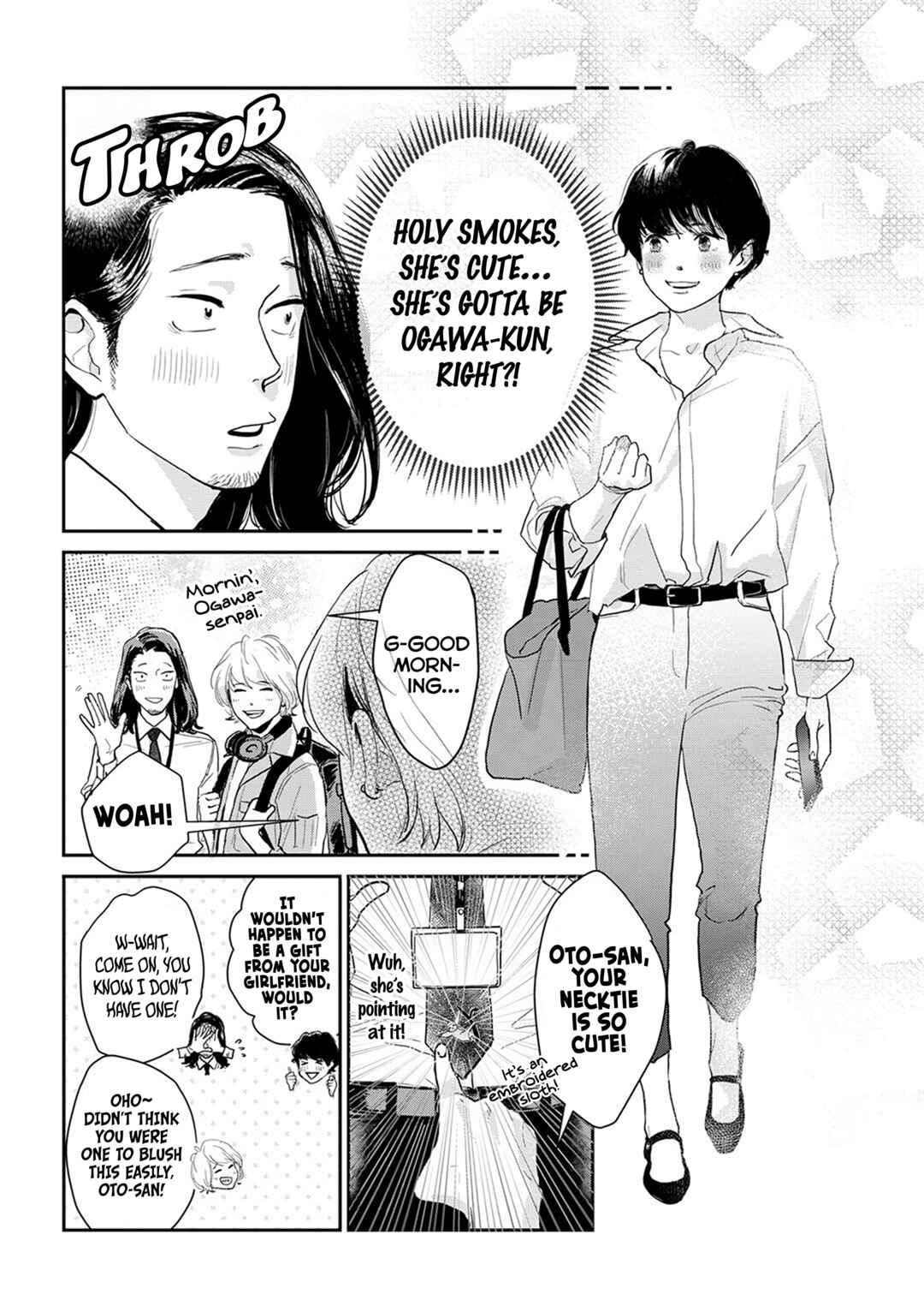 Page 6 Chapter 9.1 Me no Doku Sugiru Shokuba no Futari