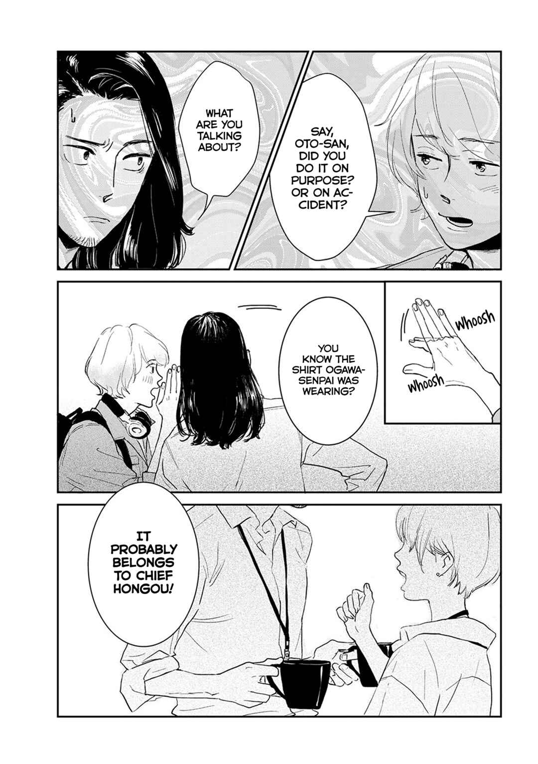 Page 9 Chapter 9.1 Me no Doku Sugiru Shokuba no Futari