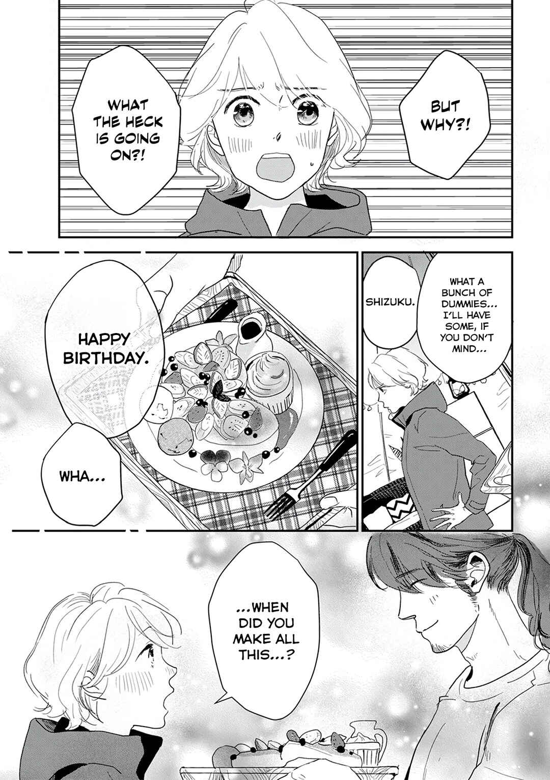 Page 10 Chapter 15 Me no Doku Sugiru Shokuba no Futari
