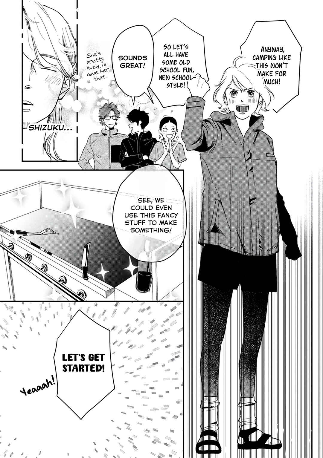 Page 3 Chapter 15 Me no Doku Sugiru Shokuba no Futari