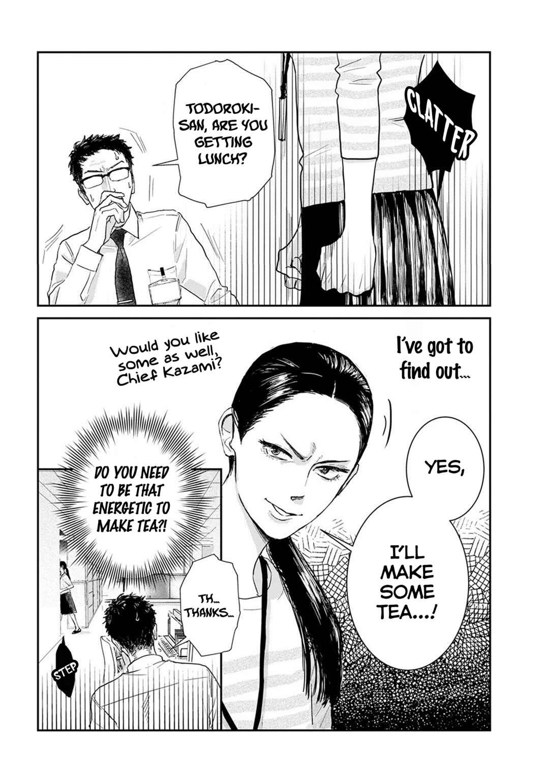 Page 6 Chapter 8 Me no Doku Sugiru Shokuba no Futari