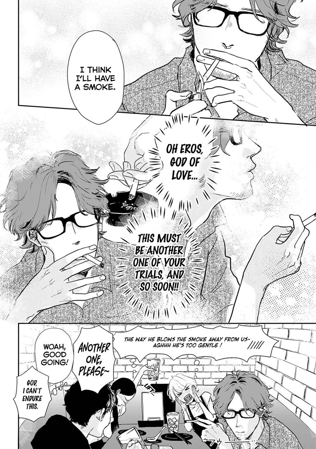 Page 10 Chapter 11 Me no Doku Sugiru Shokuba no Futari