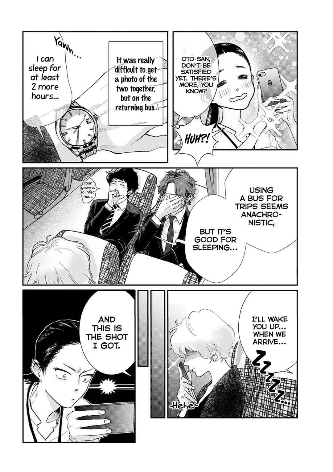 Page 4 Chapter 6 Me no Doku Sugiru Shokuba no Futari