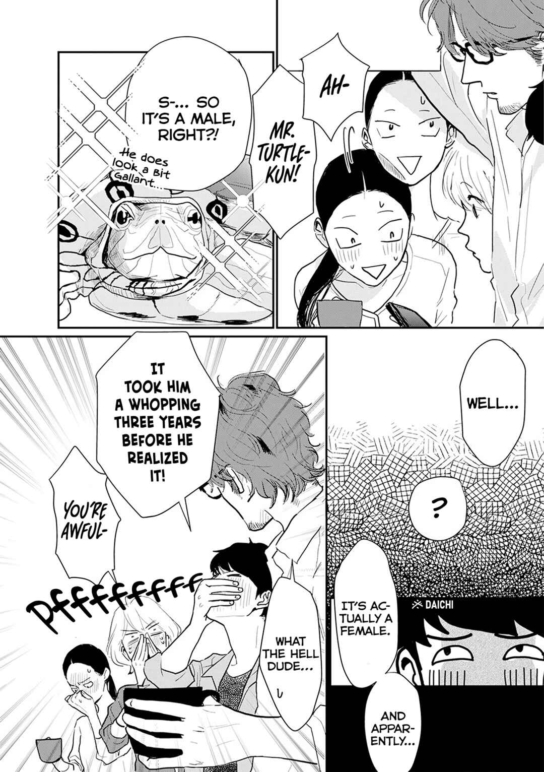 Page 10 Chapter 10 Me no Doku Sugiru Shokuba no Futari